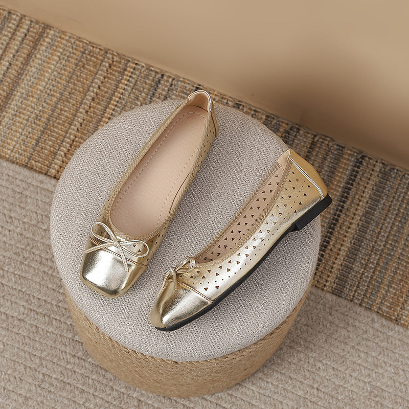 Four-season Slip-on Flat Shoes Plus Size