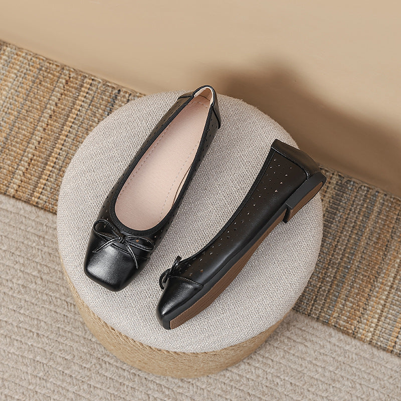 Four-season Slip-on Flat Shoes Plus Size