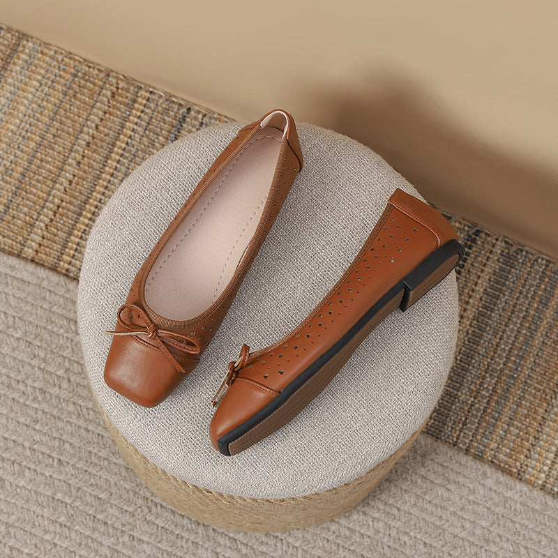 Four-season Slip-on Flat Shoes Plus Size