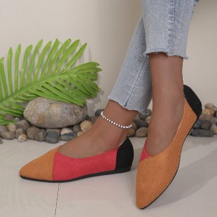 Women's Springsummer Ankle Socks Low-cut Flat Shoes