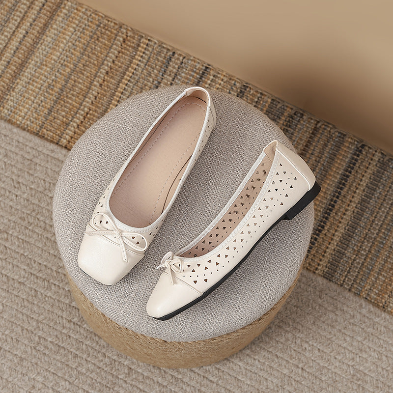 Four-season Slip-on Flat Shoes Plus Size