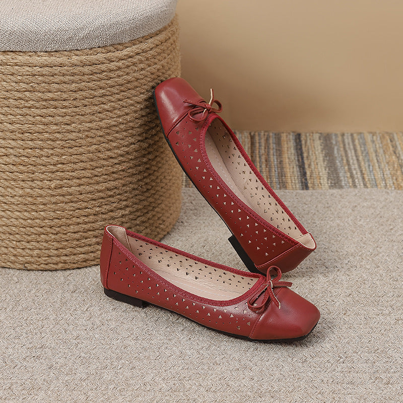 Four-season Slip-on Flat Shoes Plus Size